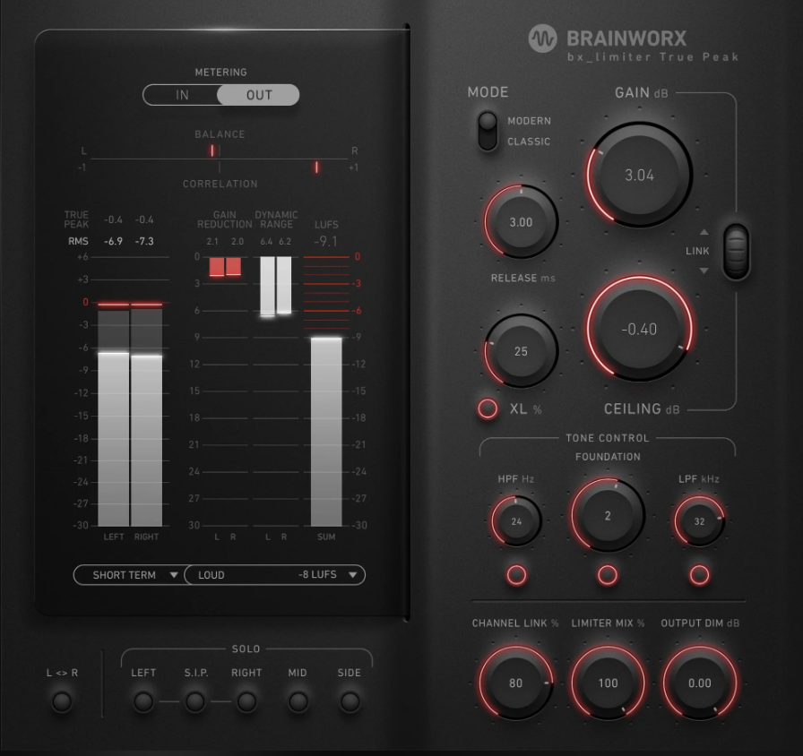 Plugin Alliance bx_limiter True Peak